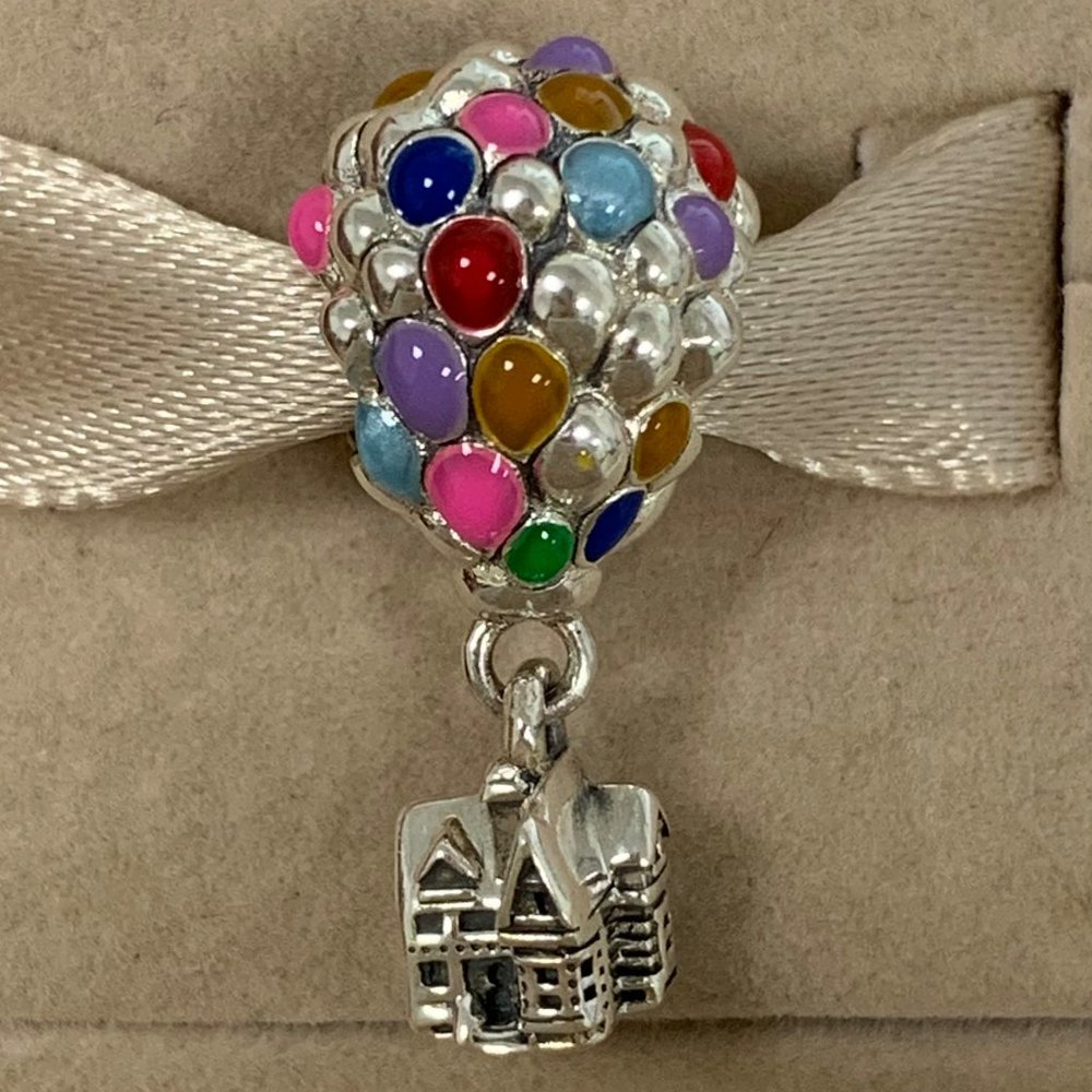 Pandora Disney Pixar Up House & Balloons Charm